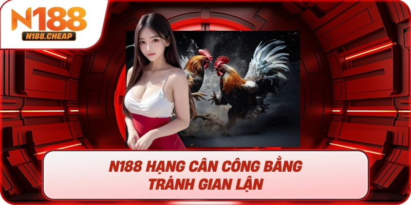 N188 hạng cân công bằng tránh gian lận